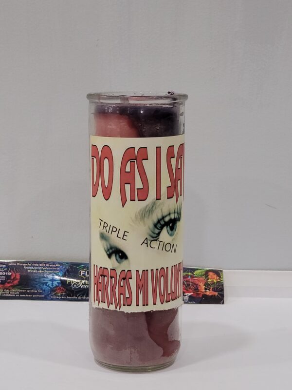 Do As l Say Candle