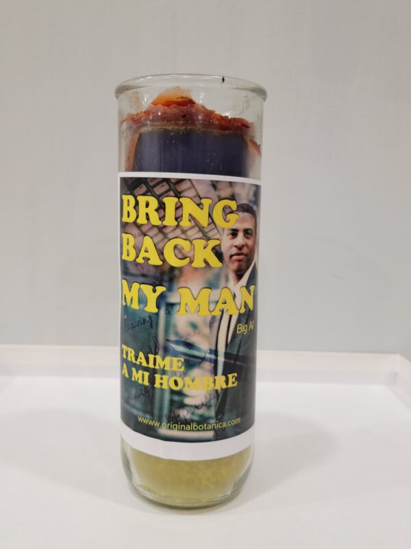Bring Back my man Candle