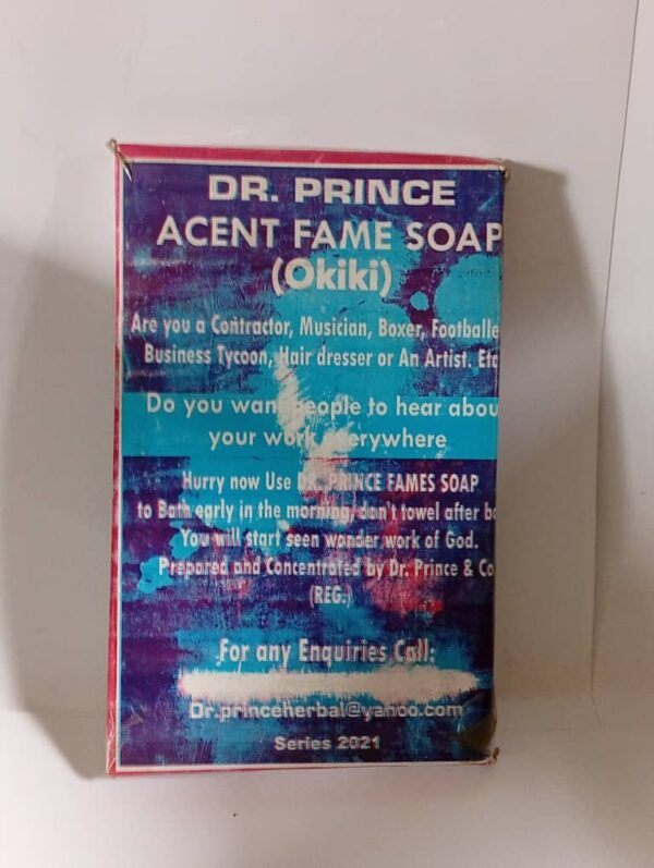 DR. Prince Acent Fame Soap